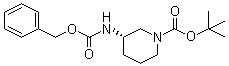 (S)-1-Boc-3-(Cbz-amino)-piperidine Structure,1002360-09-9Structure