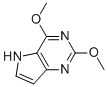 2,4-Dimethoxy-5H-pyrrolo[3,2-d]pyrimidine Structure,10024-19-8Structure