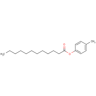 P-tolyl laurate Structure,10024-57-4Structure