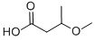 3-Methoxybutanoicacid Structure,10024-70-1Structure