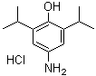 4-Amino propofol hydrochloride Structure,100251-91-0Structure