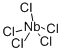 Niobium(V)chloride Structure,10026-12-7Structure