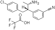 Benzonitrile, 3-[(1S,2S)-2-amino-1-[(4-chlorophenyl)methyl]propyl]-, 2,2,2-trifluoroacetate Structure,1002752-56-8Structure