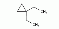 1,1-Diethylcyclopropane Structure,1003-19-6Structure