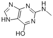 6-Hydroxy-2-methylaminopurine Structure,10030-78-1Structure