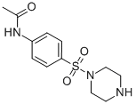 N-(4-(piperazin-1-ylsulfonyl)phenyl)acetamide Structure,100318-71-6Structure