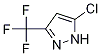 5-Chloro-3-trifluoromethyl-1h-pyrazole Structure,1003320-19-1Structure