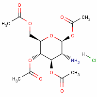 1,3,4,6-Tetra-o-acetyl-beta-d-glucosamine hydrochloride Structure,10034-20-5Structure