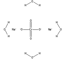 Sodium chromate tetrahydrate Structure,10034-82-9Structure