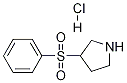 3-(Phenylsulfonyl)pyrrolidine hydrochloride Structure,1003562-01-3Structure