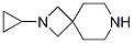 2-Cyclopropyl-2,7-diazaspiro[3.5]nonane Structure,1003564-40-6Structure