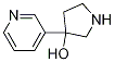 3-(Pyridin-3-yl)pyrrolidin-3-ol Structure,1003639-51-7Structure