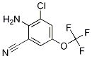 2-Amino-3-chloro-5-trifluoromethoxy-benzonitrile Structure,1003708-19-7Structure