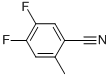 4,5-Difluoro-2-methylbenzonitrile Structure,1003708-82-4Structure