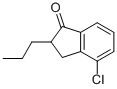 4-Chloro-2-propyl-1-indanone Structure,1003709-07-6Structure