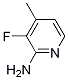 2-Amino-3-fluoro-4-picoline Structure,1003710-35-7Structure