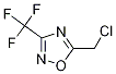 5-(Chloromethyl)-3-(trifluoromethyl)-1,2,4-oxadiazole Structure,100442-49-7Structure