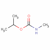 Carbamic acid,n-methyl-, 1-methylethyl ester Structure,10047-90-2Structure