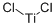 Titanium(II) chloride Structure,10049-06-6Structure