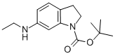 Tert-butyl 6-ethylamino-2,3-dihydro-indole-1-carboxylate Structure,1004982-75-5Structure