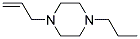 Piperazine, 1-(2-propenyl)-4-propyl-(9ci) Structure,100500-90-1Structure