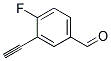 Benzaldehyde, 3-ethynyl-4-fluoro-(9ci) Structure,100504-75-4Structure