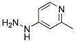 1-(2-Methylpyridin-4-yl)hydrazine Structure,100518-39-6Structure