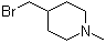 4-(Bromomethyl)-1-methylpiperidine Structure,100613-97-6Structure