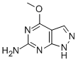 4-Methoxy-1h-pyrazolo[3,4-d]pyrimidin-6-amine Structure,100644-67-5Structure