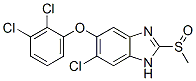 Triclabendazole sulfoxide Structure,100648-13-3Structure