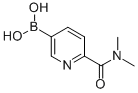 Boronic acid, B-[6-[(dimethylamino)carbonyl]-3-pyridinyl]- Structure,1006876-23-8Structure