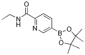 2-(N-ethylaminocarbonyl)pyridine-5-boronic acid pinacol ester Structure,1006876-28-3Structure