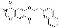 7-Methoxy-3-methyl-6-[2-(quinolin-2-yl)ethoxy]quinazolin-4(3h)-one Structure,1006891-07-1Structure