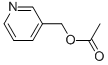 Pyridin-3-ylmethyl acetate Structure,10072-09-0Structure