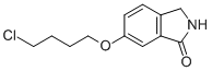 6-(4-Chloro-butoxy)-2,3-dihydro-isoindol-1-one Structure,1007455-20-0Structure