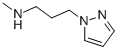 N-methyl-3-(1h-pyrazol-1-yl)propan-1-amine Structure,1007488-78-9Structure