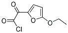 2-Furanacetyl chloride, 5-ethoxy-alpha-oxo-(9ci) Structure,100750-62-7Structure