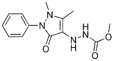 4-Aminoantipyrine n-carbamic acid methyl ester Structure,10077-96-0Structure