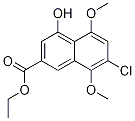 7-Chloro-4-hydroxy-5,8-dimethoxy-2-naphthalenecarboxylic acid ethyl ester Structure,1007853-53-3Structure