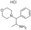 1-Methyl-2-morpholin-4-yl-2-phenylethylamine hydrochloride Structure,100800-07-5Structure