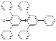 2,6-Diphenyl-4-(2,4,6-triphenyl-1-pyridinio)phenolate Structure,10081-39-7Structure