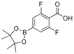 2,6-Difluoro-4-(4,4,5,5-tetramethyl-1,3,2-dioxaborolan-2-yl)benzoic acid Structure,1008119-07-0Structure