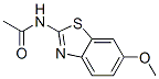 Acetamide, n-(6-methoxy-2-benzothiazolyl)-(9ci) Structure,100817-90-1Structure