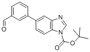 Tert-butyl 5-(3-formylphenyl)-1h-benzo[d]imidazole-1-carboxylate Structure,1008359-49-6Structure