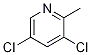 3,5-Dichloro-2-methylpyridine Structure,100868-45-9Structure