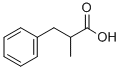 2-Methyl-3-phenylpropanoic acid Structure,1009-67-2Structure