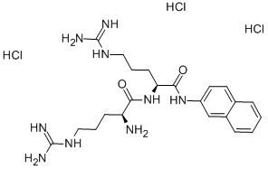 H-Arg-Arg-βNA·3HCl Structure,100900-26-3Structure