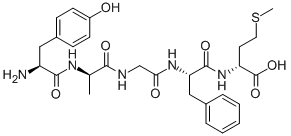 [D-ala2]-methionine enkephalinamide acetate salt Structure,100929-50-8Structure