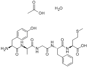 H-tyr-d-ala-gly-phe-met-oh Structure,100929-62-2Structure