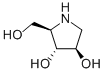 1,4-Dideoxy-1,4-imino-D-arabinitol Structure,100937-52-8Structure